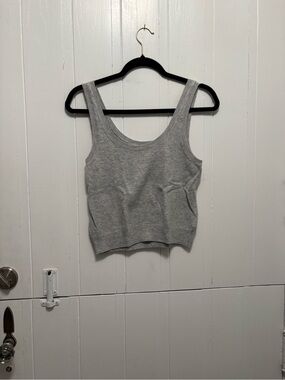 Gap Grey Sweater Tank Top